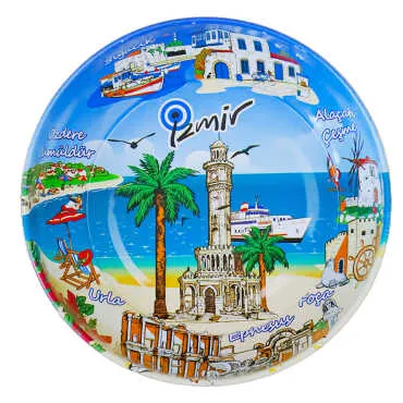 İzmir Temalı Metal Kase 115 Mm - Standart - 2