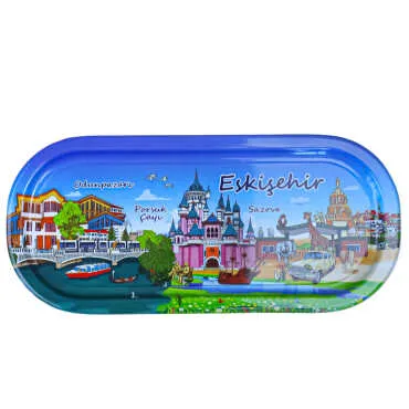 Eskişehir Temalı Oval Tepsi (35X16 Cm)