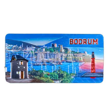 Bodrum Temalı Metalize Magnet 50*100 Mm