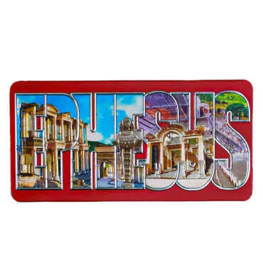 Efes Temalı Metalize Magnet 50*100 Mm  - 6
