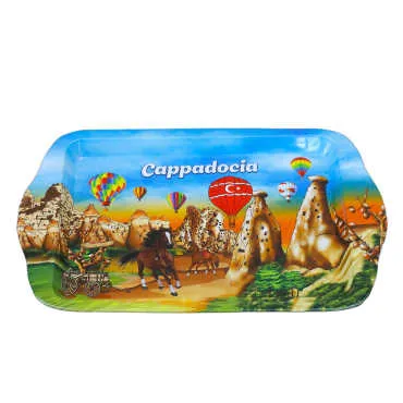 Cappadocia Themed Mini Tray Double Sided Printed - 5