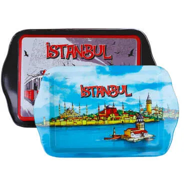 Istanbul Themed Mini Tray Double Sided Print - 2