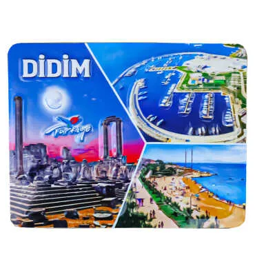 Didim Themed Embossed PVC Refrigerator Magnet 70x90 mm - 8
