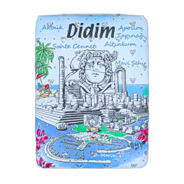 Didim Temalı Myros Dikdörtgen Pu Ayna - 4