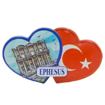 Efes Themed Myros Traditional Polyester Refrigerator Magnet - 22