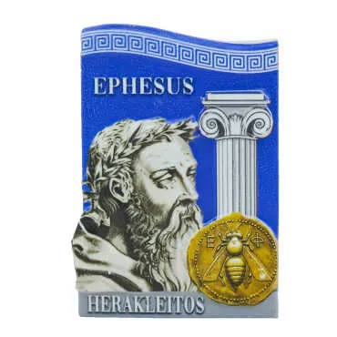 Efes Themed Myros Traditional Polyester Refrigerator Magnet - 6