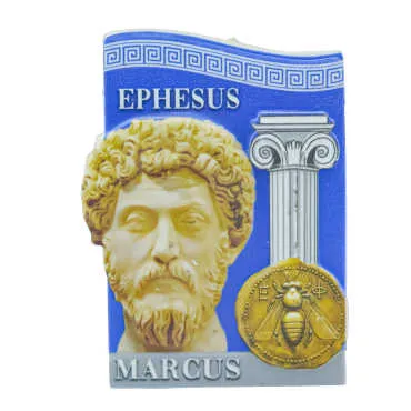 Efes Themed Myros Traditional Polyester Refrigerator Magnet - 5