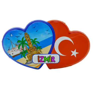 İzmir Temalı Myros Yöresel Polyester Magnet - 6