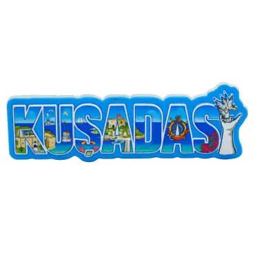Kuşadası Temalı Myros Yöresel Polyester Magnet - 8