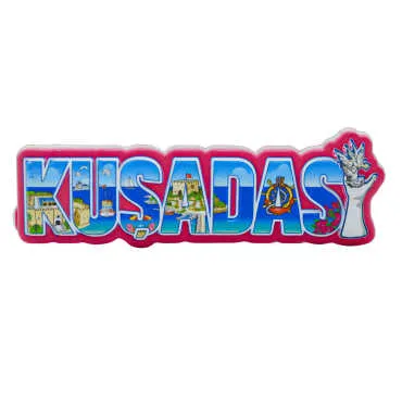 Kuşadası Temalı Myros Yöresel Polyester Magnet - 9