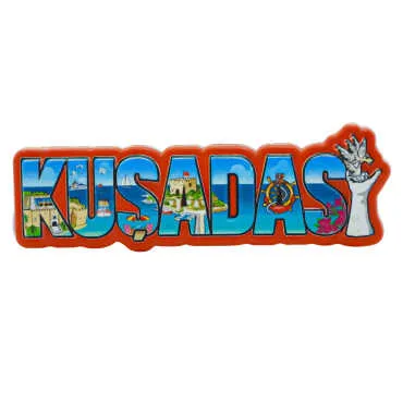 Kuşadası Temalı Myros Yöresel Polyester Magnet - 10