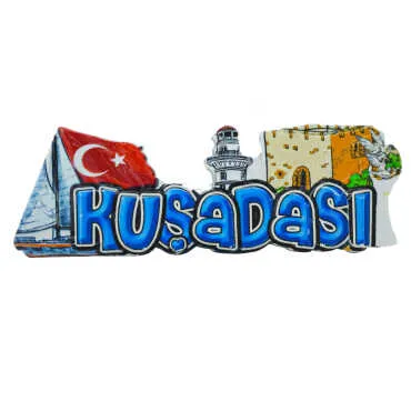 Kuşadası Temalı Myros Yöresel Polyester Magnet - 12