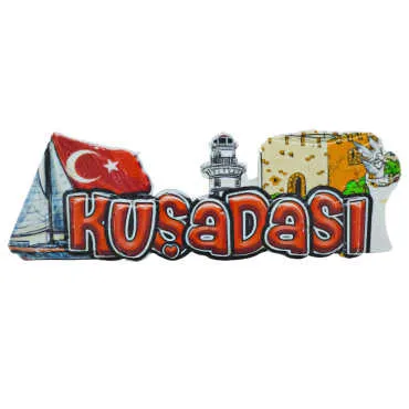 Kuşadası Temalı Myros Yöresel Polyester Magnet - 13