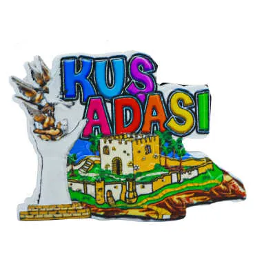 Kuşadası Temalı Myros Yöresel Polyester Magnet - 27