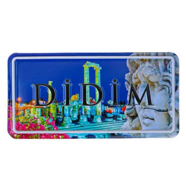 Didim Themed Embossed Pvc Oppression Fridge Magnet - 2