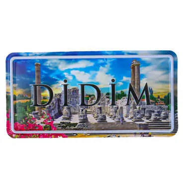 Didim Themed Embossed Pvc Oppression Fridge Magnet - 3