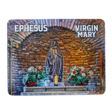 Wholesale Efes Themed Embossed PVC Refrigerator Magnet 70x90 mm - 7