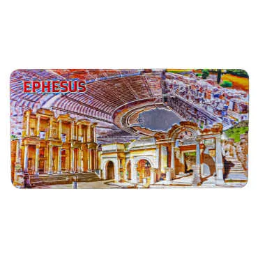 Efes Temalı Metalize Magnet 50*100 Mm  - 8