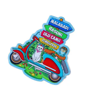 Diyarbakır Temalı Myros Yöresel Polyester Magnet - 2