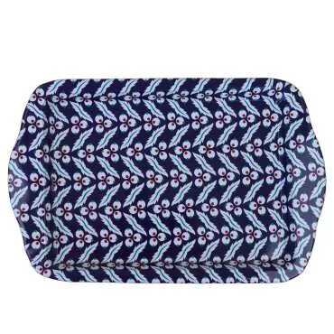 Toptan Mandala Temalı Mini Tepsi Çift Yön Baskılı (25*16 Cm) - 5