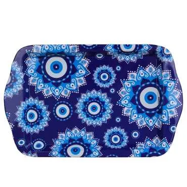 Wholesale Nazar Themed Mini Tray Double Sided Printed (25*16 cm) - 5