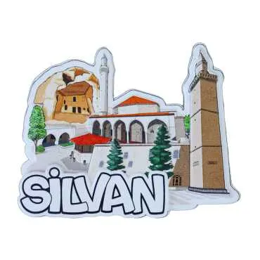 Diyarbakır Temalı Myros Yöresel Polyester Magnet - 4