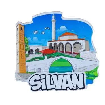 Diyarbakır Temalı Myros Yöresel Polyester Magnet - 7