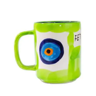 Handmade Evil Eye Mug - 6