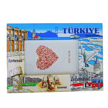Türkiye Temalı Myros Fotoğraf Çerçevesi  10x15 cm