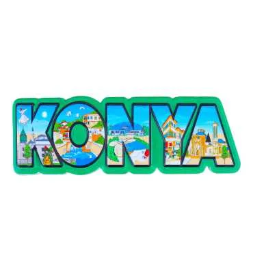 Konya Themed Myros Local Polyester Refrigerator Magnet - 16