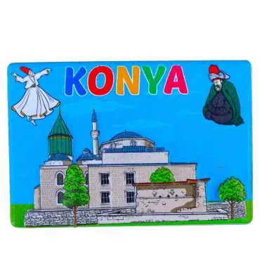 Konya Themed Myros Local Polyester Refrigerator Magnet - 11