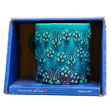 Turquoise Mug with Gift Box