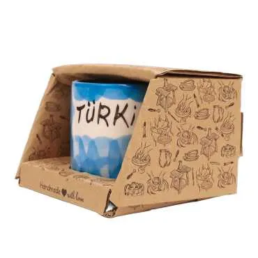 Handmade Ceramic Small Mug with Box - 6