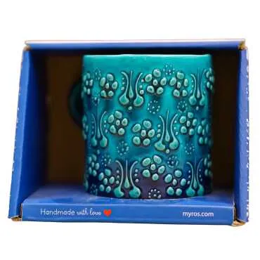 Turquoise Mug with Gift Box - 3