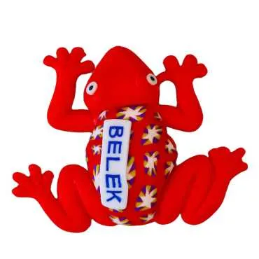 Belek Themed Frog Fimo Refrigerator Magnet - 4