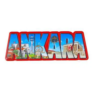 Ankara Themed Myros Traditional Polyester Refrigerator Magnet