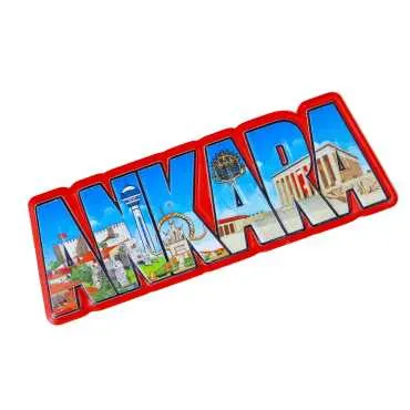 Ankara Themed Myros Traditional Polyester Refrigerator Magnet - 5