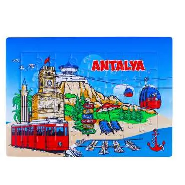 Antalya Themed UV Printed Puzzle 130x180 mm