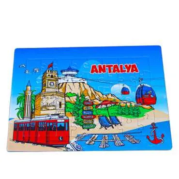 Antalya Themed UV Printed Puzzle 130x180 mm - 5