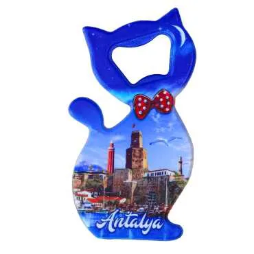 Antalya Themed UV Cat Bottle Opener - 4