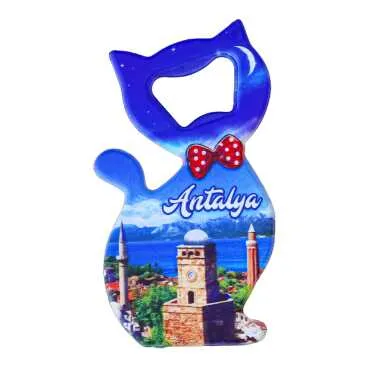 Antalya Themed UV Cat Bottle Opener - 7