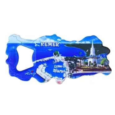 Kemer Themed UV Map Bottle Opener - 4