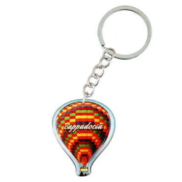 Cappadocia Themed Myros Special Shaped Keychain