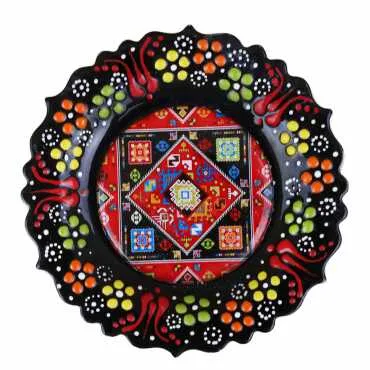 Themed Ceramic Myros Decorative Plate 12 cm