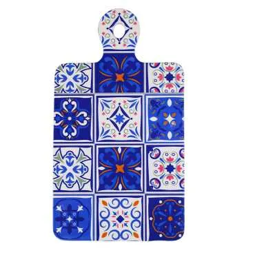 Mandala Temalı Uv Baskılı Dikdörtgen Askılı Nihale