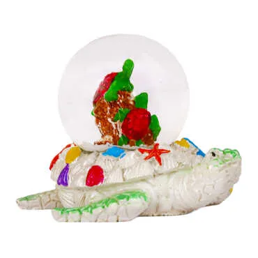 Bodrum Themed Polyester Snow Globe 45 mm - 5