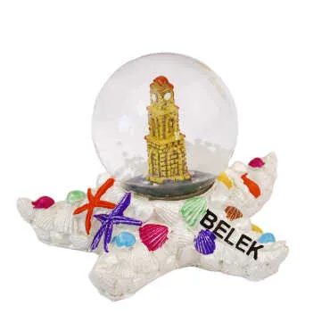 Belek Themed Polyester Water Globe 45 mm