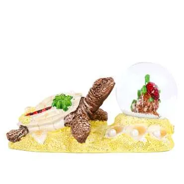 Dalyan Themed Polyester Pearl Caretta Tortoise 45 mm - Standart - 2