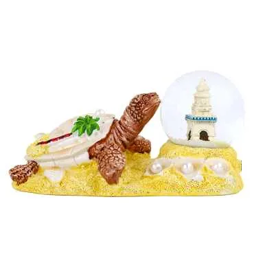 Kemer Temalı Polyester İncili Caretta Suluküre 45 Mm - Standart - 2