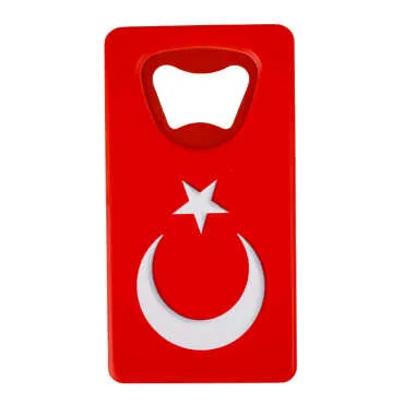 Flag Themed UV Printed Rectangular Bottle Opener